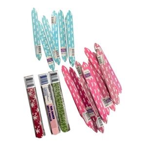 Sally Hansen Nail Files & Toe Tip Files Lot of 27 – Mixed Designs